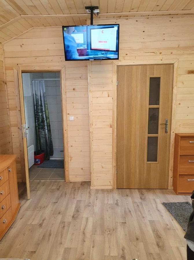 Domki Nad Jeziorem Dabrowno  Bagian luar foto
