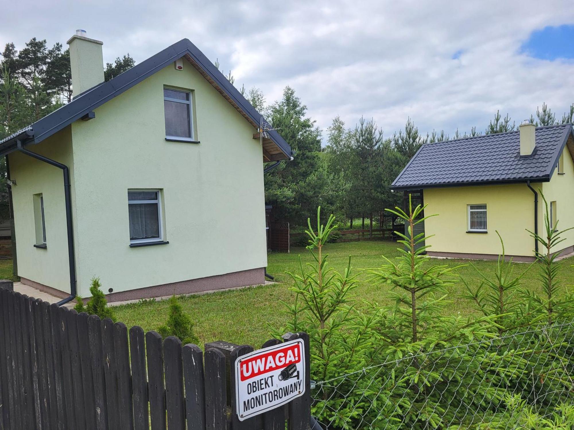 Domki Nad Jeziorem Dabrowno  Bagian luar foto