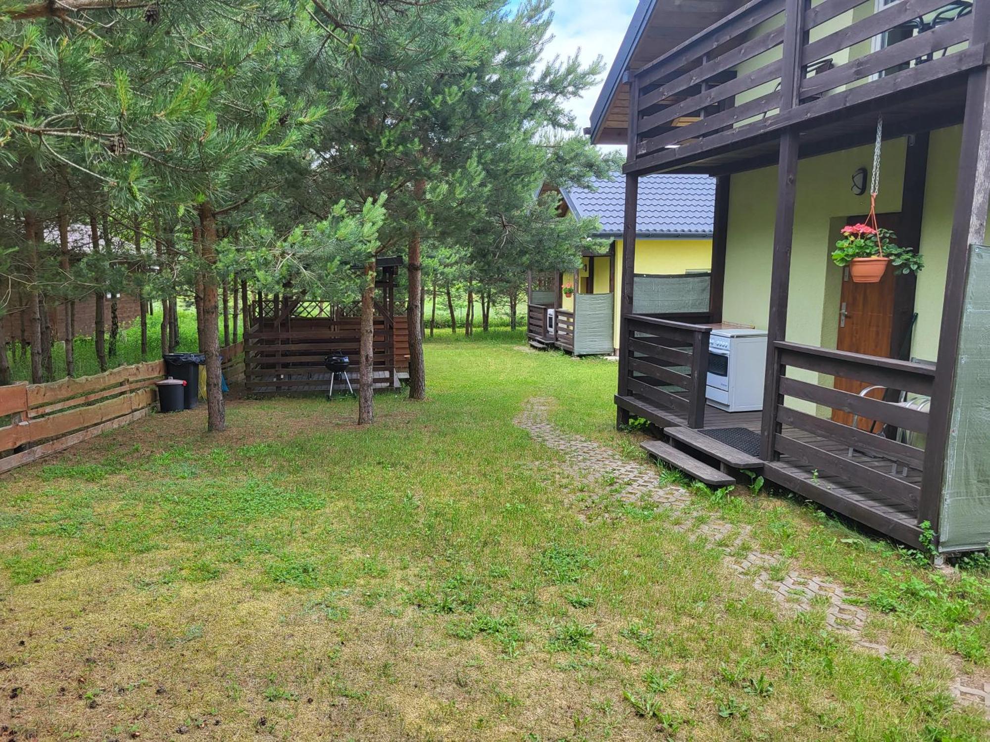 Domki Nad Jeziorem Dabrowno  Bagian luar foto