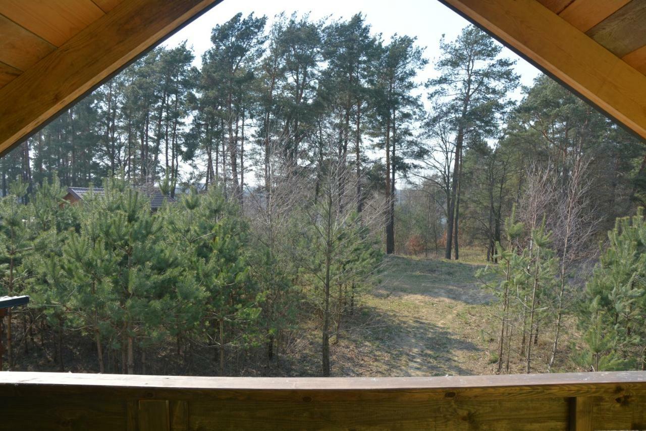 Domki Nad Jeziorem Dabrowno  Bagian luar foto