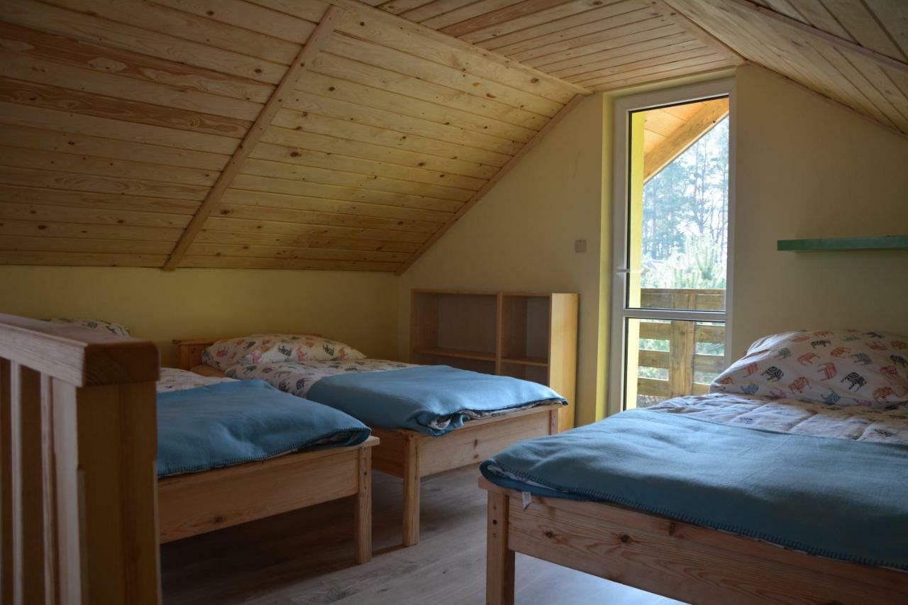 Domki Nad Jeziorem Dabrowno  Bagian luar foto
