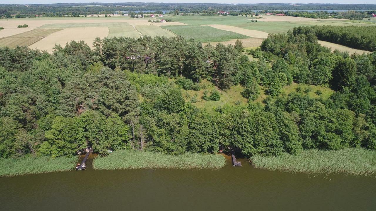 Domki Nad Jeziorem Dabrowno  Bagian luar foto